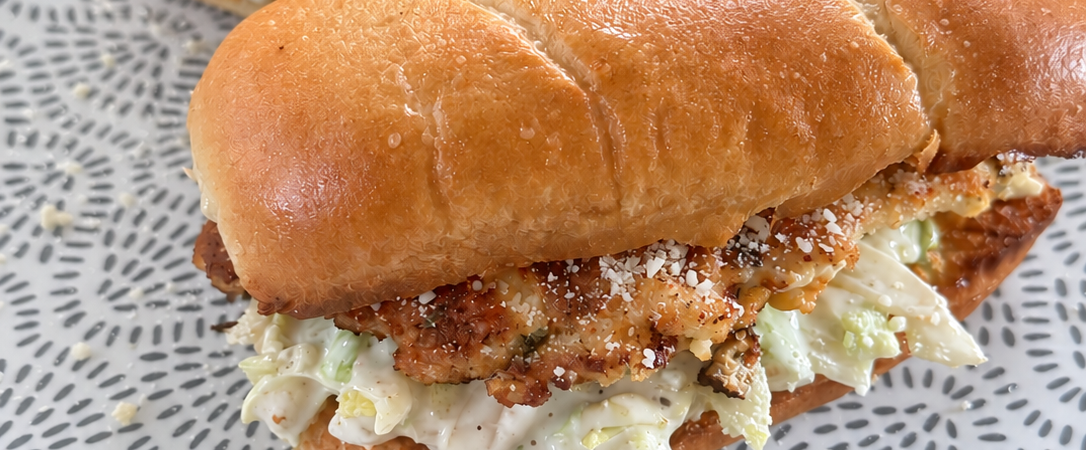 Chicken Caesar Salad Sandwiches